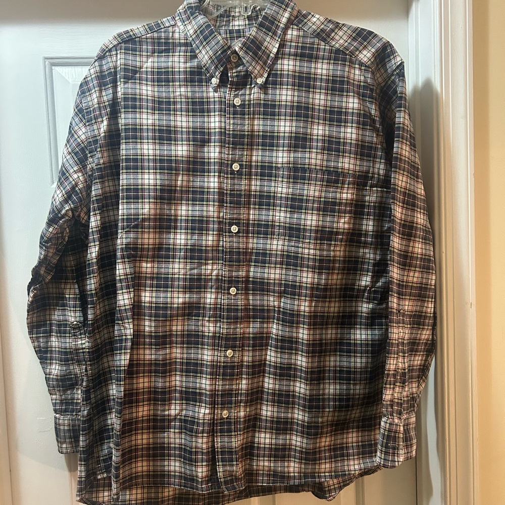 Bills Khakis Men's Plaid Button-Down Shirt